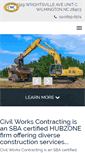 Mobile Screenshot of civilworkscontracting.com